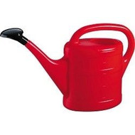 Essential Plastic Watering Can 10L - Red