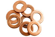 Form B Copper Flat Washers (Per Pack)