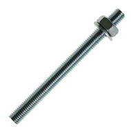 Zinc Plated 5.8 Chemical Threaded Studs (Per 10)