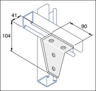 Galv P1359 90o Angle Fitting