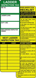 Ladder Safety Tag Inserts (Pack of 10)