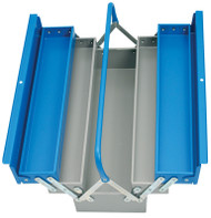Metal Tool box - 5 compartments