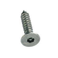 Pin Hex Countersunk Self Tapping Screws A2 Stainless (Box Of 100)