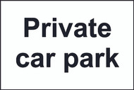 Private Car Park Sign (200 x 300mm)