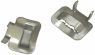 304 Stainless Steel 13mm (1/2") Sign Banding Buckles (Pack Of 100)