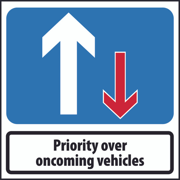 priority-over-oncoming-square-temporary-road-sign-marshall-industrial