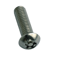 6-Lobe Pin Button Head Machine Screw A2 Stainless (Box Of 100)