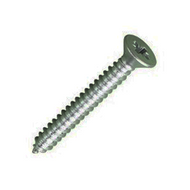 Pozi Countersunk Self Tapping Screw A2 Stainless (Per Box)