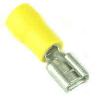 Part Insulated Yellow Female Spade Connectors (Bag Of 100)