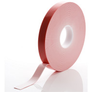 White Structural Acrylic Gel Tape With Red Liner (Per Roll)