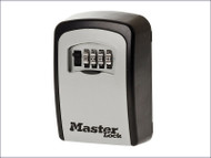 Master Lock Wall Mounted Key Lock Box (Up To 3 Keys) - Black