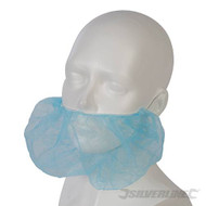Blue Disposable Beard Net (100 Pack)