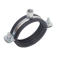 Rubber Lined BZP Pipe Clamps (Each)