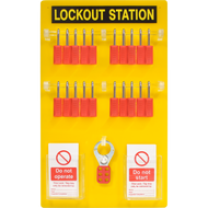 20 Padlock Lockout Station Premier