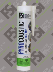 FSI White Pyrocoustic Sealant 310ml (25 Tubes Per Box)