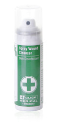 Click Wound Cleanser/Skin Disinfectant Spray 70ml (Box Of 6 Tins)