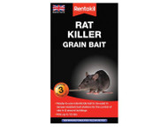 Rentokil Rat Killer Grain Bait - 3 Sachet