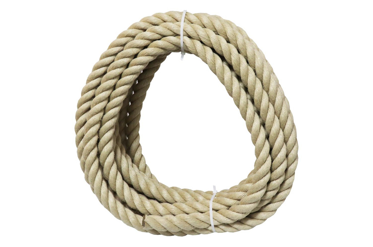 18mm Polyhemp 3 Strand Rope - 10m Coil - Marshall Industrial Supplies