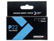 Arrow P22 Staples (Box 5050 Staples)