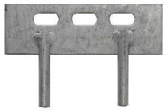 300mm (12") Two Pin Gravel Board Cleats (Each)
