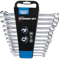 Draper Hi-Torq Metric Combination Spanner Set 8-19pc