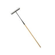 Defiance 16 Tooth Rake Square Tooth With Wood Shaft