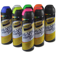 Hi-Vis Fluorescent Spray Paint 500ml (Per Box 12)