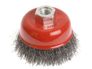 Faithfull Wire Cup Brush 60mm x M14 x 2 0.30mm