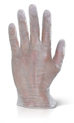 Vinyl Disposable Powder Free Clear Gloves (Box Of 100)