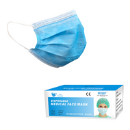 3 Ply Type 11R Disposable Surgical Medical Grade Face Coverings Pack Of 50