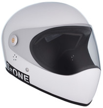 White Gloss W/ Clear Visor | S1 Lifer Full Face Helmet Specs: • Specially formulated EPS Fusion Foam • Certified Multi-Impact (ASTM) • Certified High Impact (CPSC) • 5x More Protective Than Regular Skate Helmets • Deep Fit Design