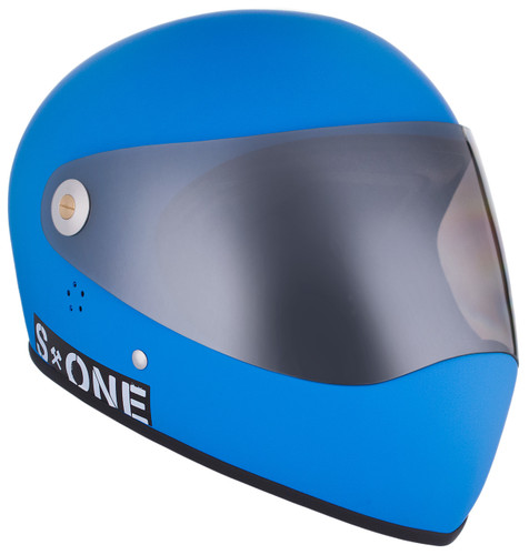 Cyan Matte W/ Mirror Visor | S1 Lifer Full Face Helmet Specs: • Specially formulated EPS Fusion Foam • Certified Multi-Impact (ASTM) • Certified High Impact (CPSC) • 5x More Protective Than Regular Skate Helmets • Deep Fit Design