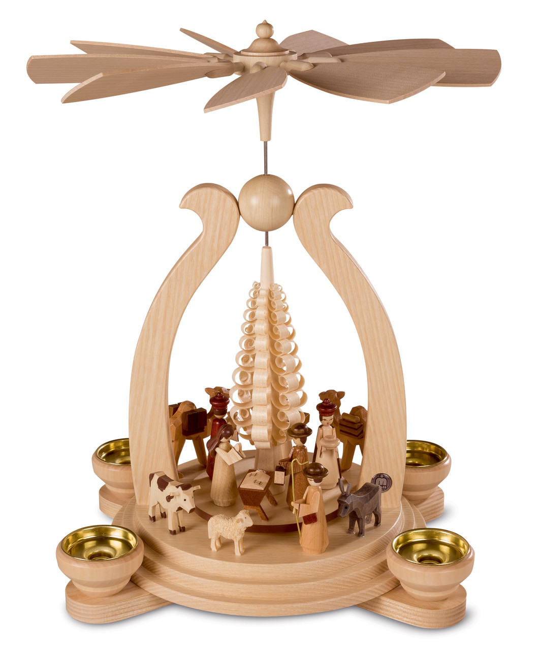 10352 Mueller Christmas Story Nativity Scene Pyramid