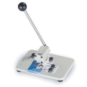 Medium Table-Top Slot Punch with Guide | Evergreen ID Systems