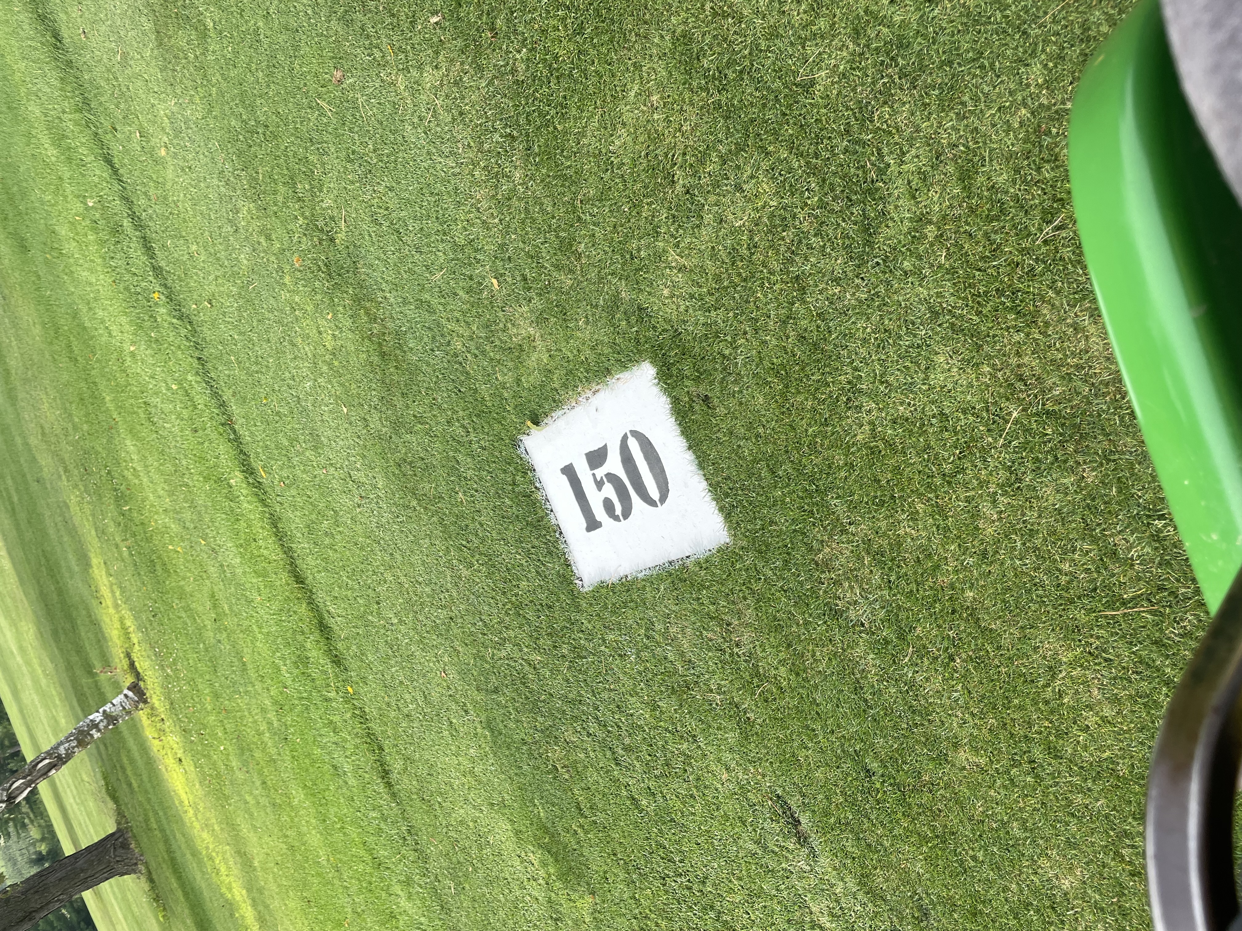 Custom Golf Yardage Stencil