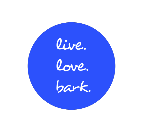 live love bark custom button