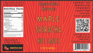 Maple Sriracha Hot Sauce--Coming Soon!
