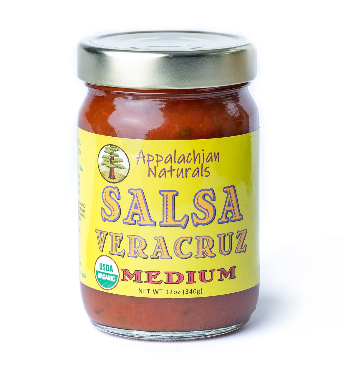 Organic Salsa Veracruz 12oz~medium - Appalachian Naturals