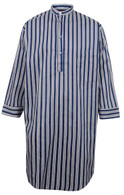 Somax Navy Blue Striped Nightshirt