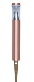 Bollard Light - 12V 6W 620lm IP67 3000K 500mm Copper Spike Mounted