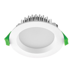 LED Downlight - Dimmable 13W 900lm IP44 Tri Colour 110mm White