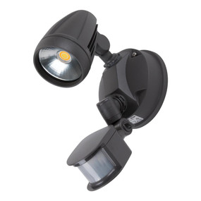 Robust-15S Single Head 15W LED Security Spotlight - Tri Colour, Grey