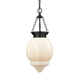 Contemporary Lantern Pendant Light - Opal