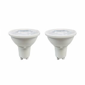 Eco 5W Warm White LED GU10 Lamps - Twin Pack
