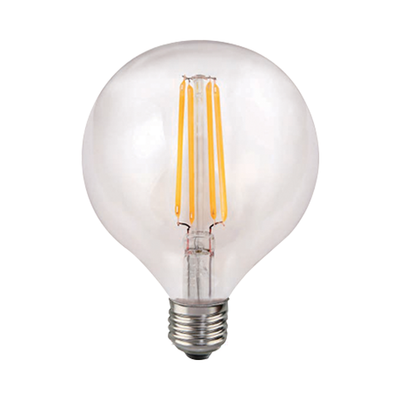 LED G95 Filament Globe 7W Warm White ES Dimmable