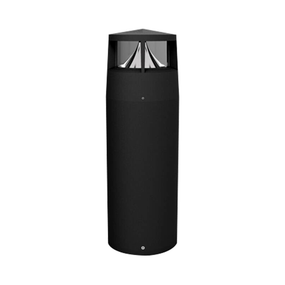 Bollard Light - Vandal Resistant 240V 410lm IP65 IK10 4000K 1m Black Commercial Grade
