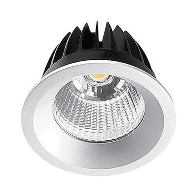 37W 4200lm LED Downlight - Non-Dimmable IP44 3000K 165mm White Shop Light