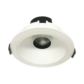 LED Downlight - Dimmable 9W 900lm IP20 3000K 100mm White Adjustable 36 Degrees Commercial Grade