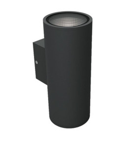 Up Down Wall Light - LED 916lm 3000K IP65 22cm Black