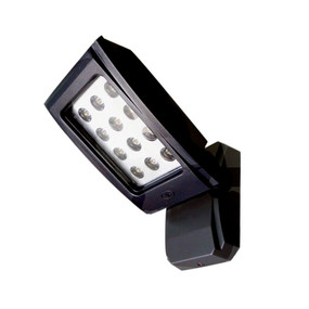 Black Outdoor Wall Light 12W LED 1077lm IP65 3000K 145mm
